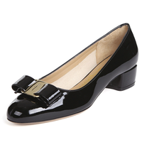 Salvatore Ferragamo 菲拉格慕 VARA系列 女士高跟鞋 0591963 黑色 37.5