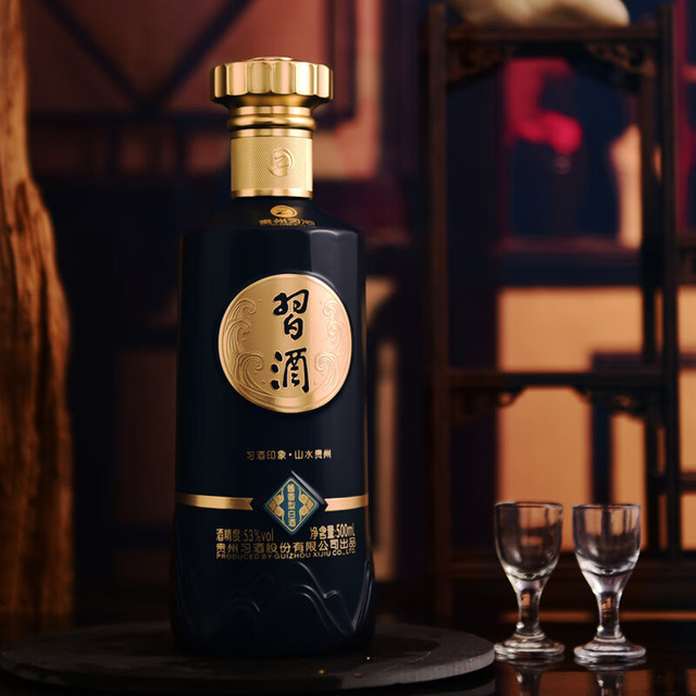 习酒XIJIU山水贵州酱香型白酒53度500ml 单瓶装【报价价格评测
