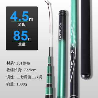 DECATHLON 迪卡侬 溪流竿短节竿 37调