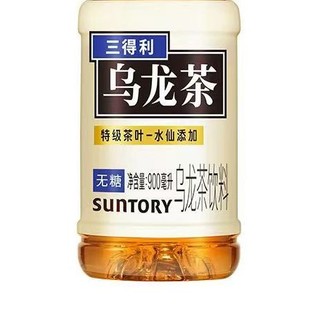 SUNTORY 三得利 无糖 乌龙茶饮料 900ml*12瓶