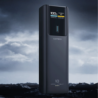 酷态科 PB100P 10号超级电能棒 移动电源 黑骑士 10000mAh Type-C 150W