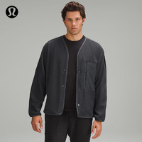 lululemon Fleece 男士按扣款拉绒开衫 LM3EQNS