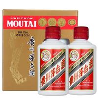 88VIP：MOUTAI 茅台 贵州茅台53度飞天50ml*2瓶酱香型白酒单盒装