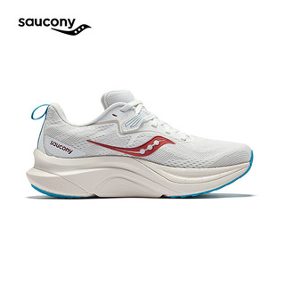 saucony 索康尼 坦途2 女子公路跑鞋 S20973-215 白红 42