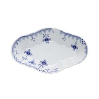 ROYAL COPENHAGEN 韩国直邮Royal Copenhagen皇家哥本哈根蓝色缤纷唐草异形盘23cm