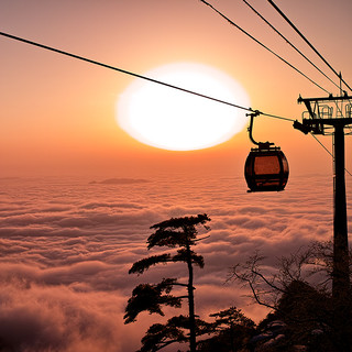 [黄山风景区-云谷索道]黄山风景区云谷索道---南大门