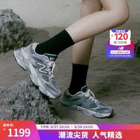 new balance NB 官方老爹鞋男鞋女鞋复古拼接千禧小象蹄休闲运动鞋9060系列 灰蓝色 U9060IB