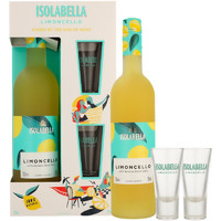 Isolabella 伊索拉贝拉 柠檬味利口酒 30度 700ml+杯*2 礼盒装