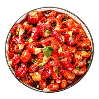 大湖 麻辣小龙虾尾 特级90-100粒/斤 500g   加热即食