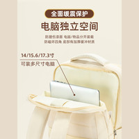 电脑包双肩16寸商务背包大容量通勤出差旅行书包女大2024