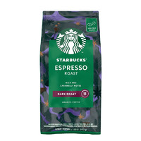 STARBUCKS 星巴克 深度烘焙浓缩咖啡豆 200g