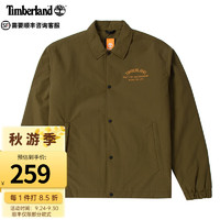 Timberland 外套男装秋冬城市户外休闲防风飞行夹克工装夹克 A6JZD302/深橄榄绿 限XS/165