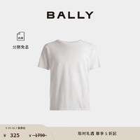 BALLY 巴利 白色棉质简约T恤6304947 白色 XS