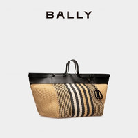 BALLY 巴利 男条纹BILLBOARD托特包6304848 多色 均码