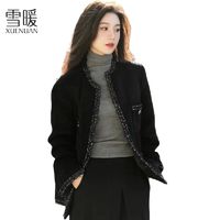 百亿补贴：雪暖复古港风秋季外套小香风休闲显瘦外套大码女装慵懒风气质上衣