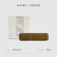 88VIP：SANLI 三利 擦手巾挂式吸水速干纯棉加厚厨房卫生间家用方巾儿童洗手毛巾