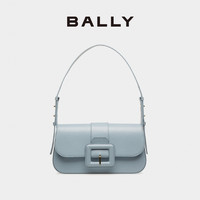 BALLY 巴利 女士浅蓝色皮革单肩包6302776