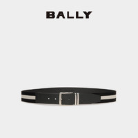 BALLY 巴利 男士黑色皮革腰带6304870