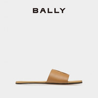 BALLY 巴利 男士黄色皮革拖鞋6304706