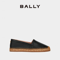 BALLY 巴利 Urdy徽章羊皮革女士草编鞋6307173