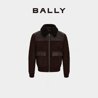 BALLY 巴利 男士深咖色外套6302640