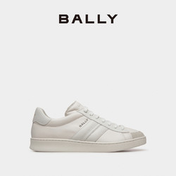 BALLY 巴利 24秋冬白色牛皮革男士休闲鞋6308600