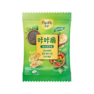 88VIP：Pacific 太平 咔咔脆苏打饼干 混和蔬菜酸乳酪洋葱味 25g*15包