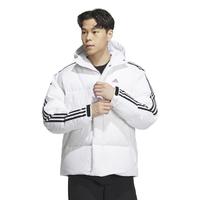 限尺码：adidas 阿迪达斯 3S PUFF DOWN J男士舒适耐磨运动休闲羽绒服