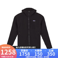 巴塔哥尼亚（Patagonia）PATAGONIA巴塔哥尼亚男棉服保暖Nano Air Hoody 84366 黑色 S