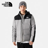 THE NORTH FACE 北面 户外保暖鹅绒羽绒服 男潮短款冬季550蓬4U82