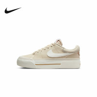 NIKE 耐克 女鞋COURT LEGACY LIFT复古百搭厚底休闲板鞋DM7590-200