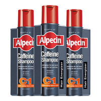 Alpecin 欧倍青 C1咖啡因控油防脱洗发水德国洗发露无硅油375ml