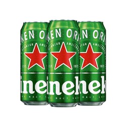 Heineken 喜力 经典啤酒500ml×3