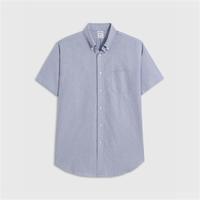 限尺码：Brooks Brothers 男士春夏牛津纺口袋短袖休闲衬衫