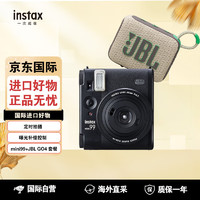 INSTAX 富士 拍立得相机 Instax mini99 黑色+JBL GO4金砖四代小音箱番燕麦绿