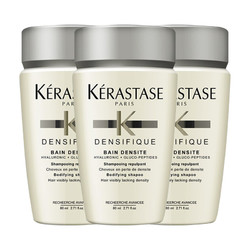 KÉRASTASE 卡诗 白金赋活无硅油80ml*3瓶洗发水