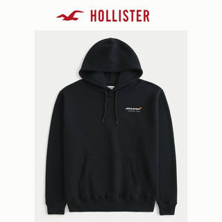 HOLLISTER24秋冬美式抓绒迈凯伦运动卫衣男女KI322-4106 黑色 S (175/92A)