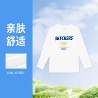 SKECHERS 斯凯奇 男女中大童|24年新款百搭长袖t恤衫薄秋季