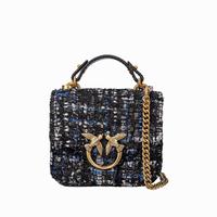 粗花呢手提飞鸟包燕子包1P22XEA05H