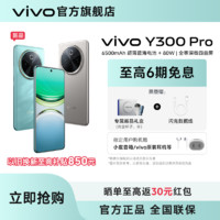 百亿补贴：vivo Y300 Pro 80w快充6500mAh大电池曲屏5g智能手机