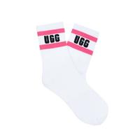 UGG 秋冬配件LOGO迪尔逊袜带徽标1131332白色/摇滚玫瑰