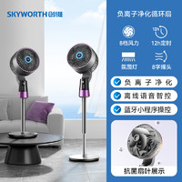 SKYWORTH 创维 负离子空气循环扇风扇2024新款落地扇家用超音静大风力电风扇