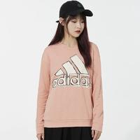 adidas 阿迪达斯 春夏款休闲女子时尚潮流透气运动卫衣经典百搭舒适套头上衣