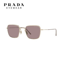 PRADA 普拉达 墨镜女枕形钛合金框太阳眼镜 0PR 54WS