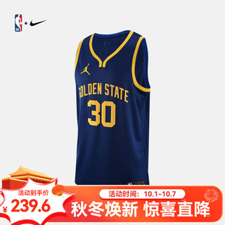 NIKE 耐克 NBA-勇士库里男子球衣速干篮球服运动背心夏季 勇士队/库里 XL