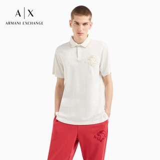 EMPORIO ARMANI ARMANI EXCHANGE24春夏AX男装鹰形刺绣翻领POLO衫