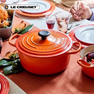 LE CREUSET 酷彩 法国进口珐琅铸铁锅炖煮焖煲