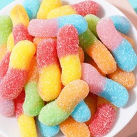 Trolli 口力 欢乐派对汉堡橡皮糖软糖零食大礼包迷你棒棒糖儿童糖果