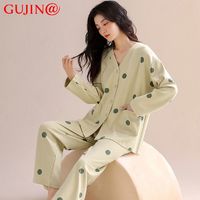 GUJIN 古今 女士家居服套装