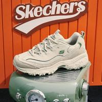 SKECHERS 斯凯奇 女鞋简约百搭老爹鞋厚底增高熊猫鞋休闲运动鞋女秋季